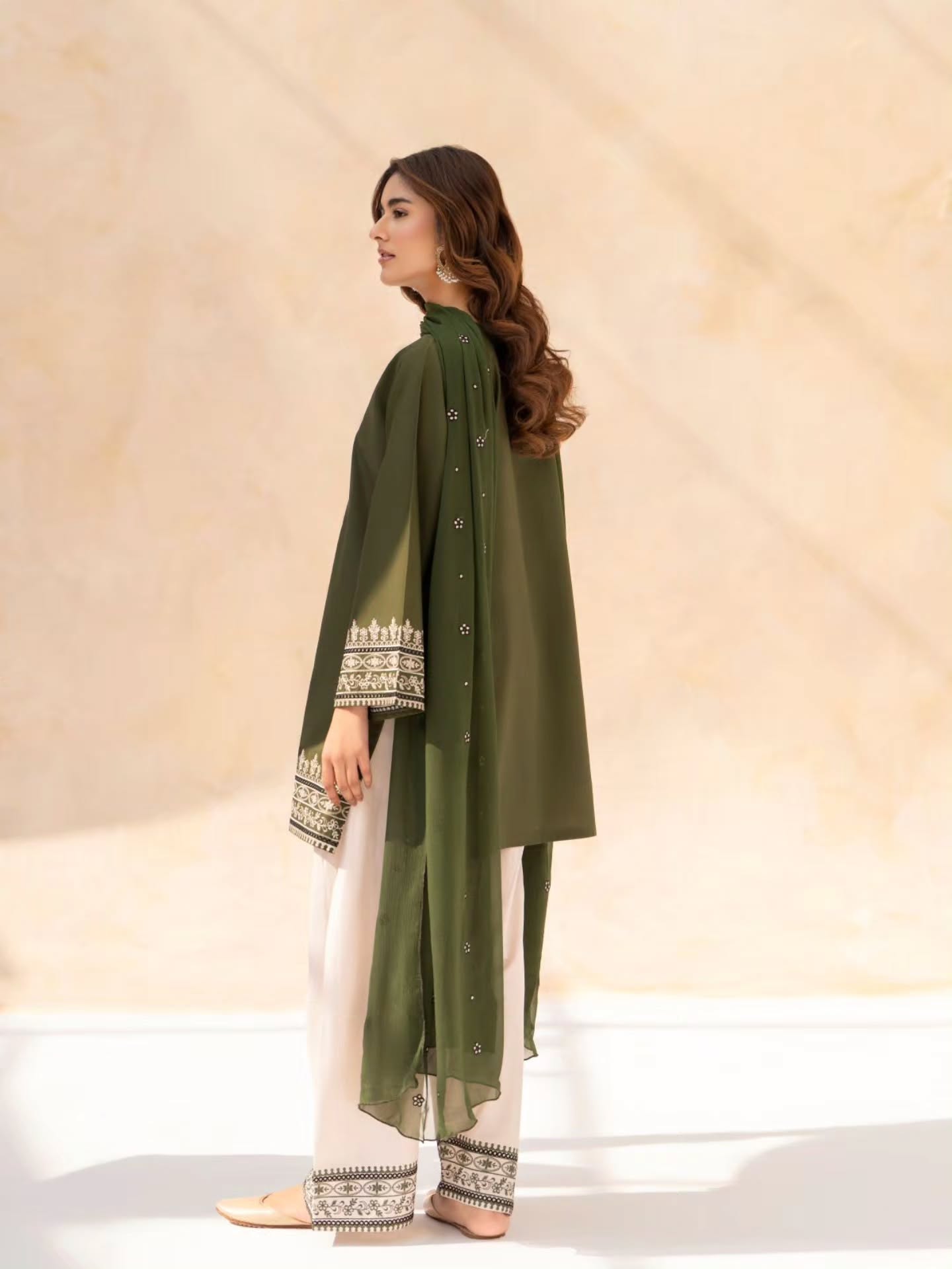 Zaitoon 3PC – Premium lwon Cotton Dress