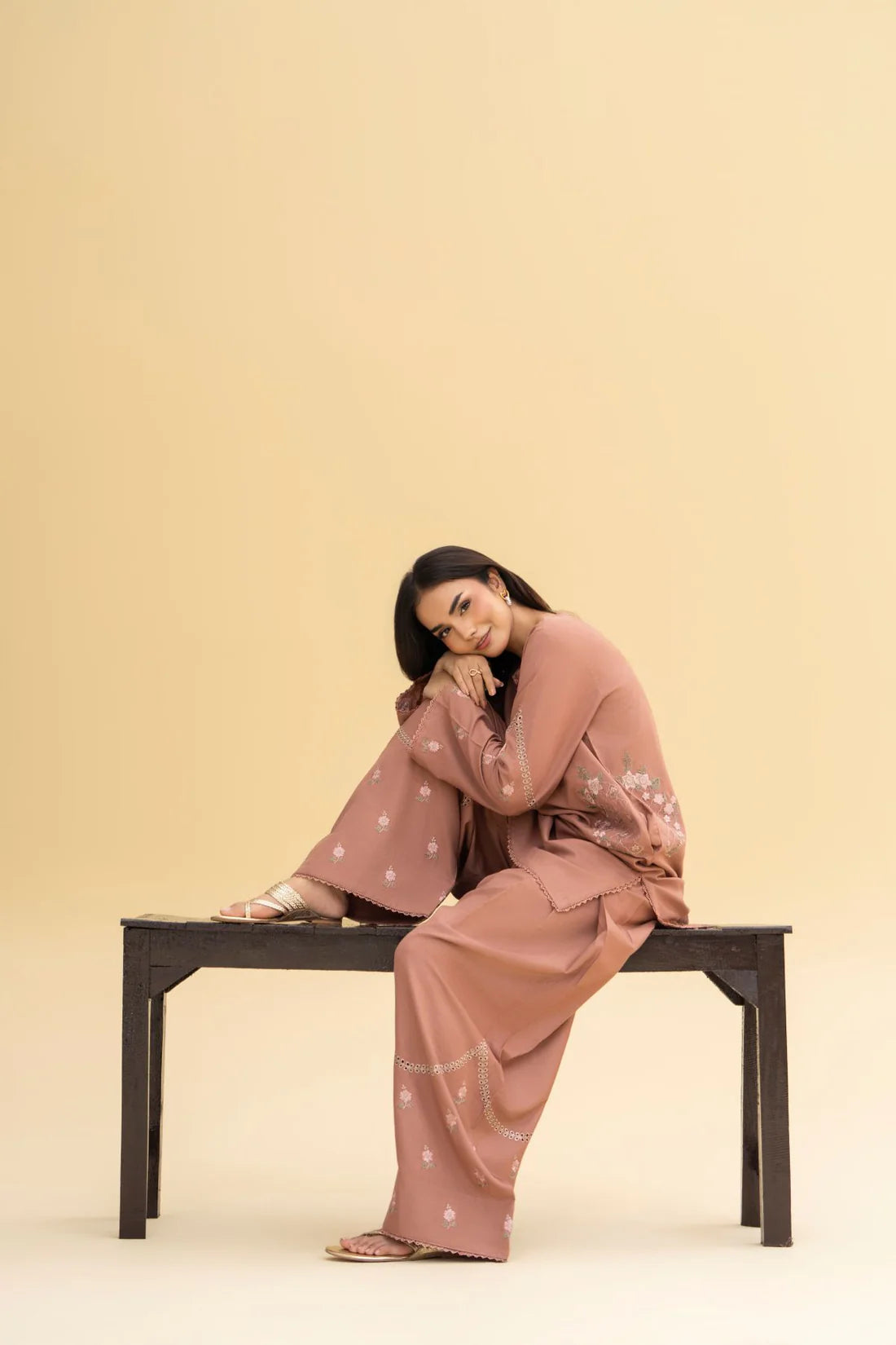 Embroidered Mehrunisa 2PCS