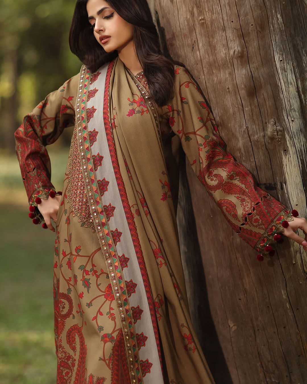 goolab printed Linen 3PC   vol  #8