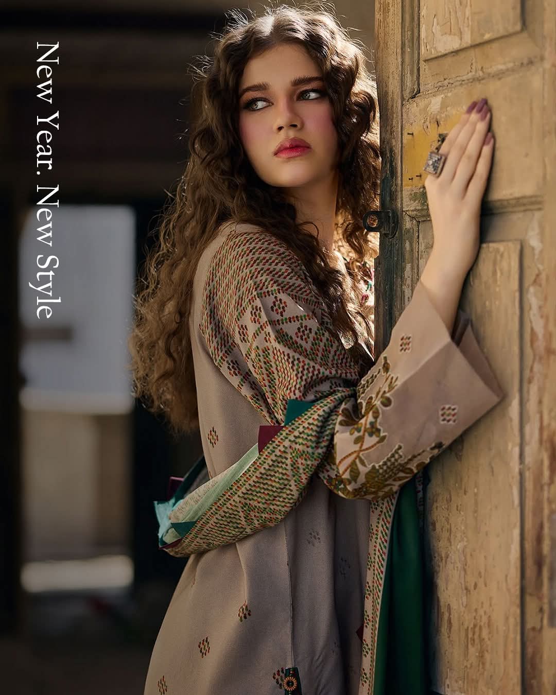 zoha Charizma Printed Stitched 3PCS    vol  #9