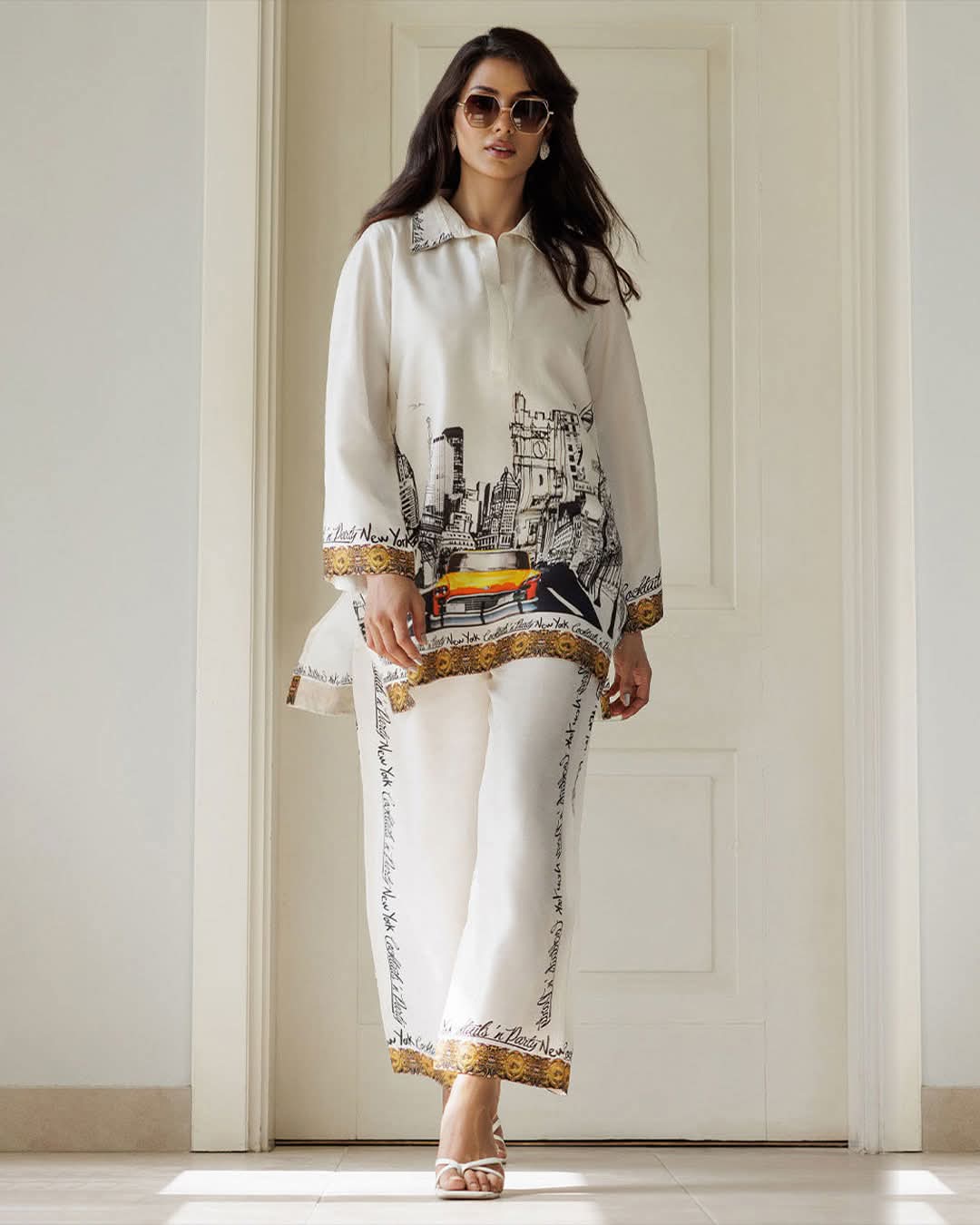 Newyork Printed Stitched 2PC    vol   #7