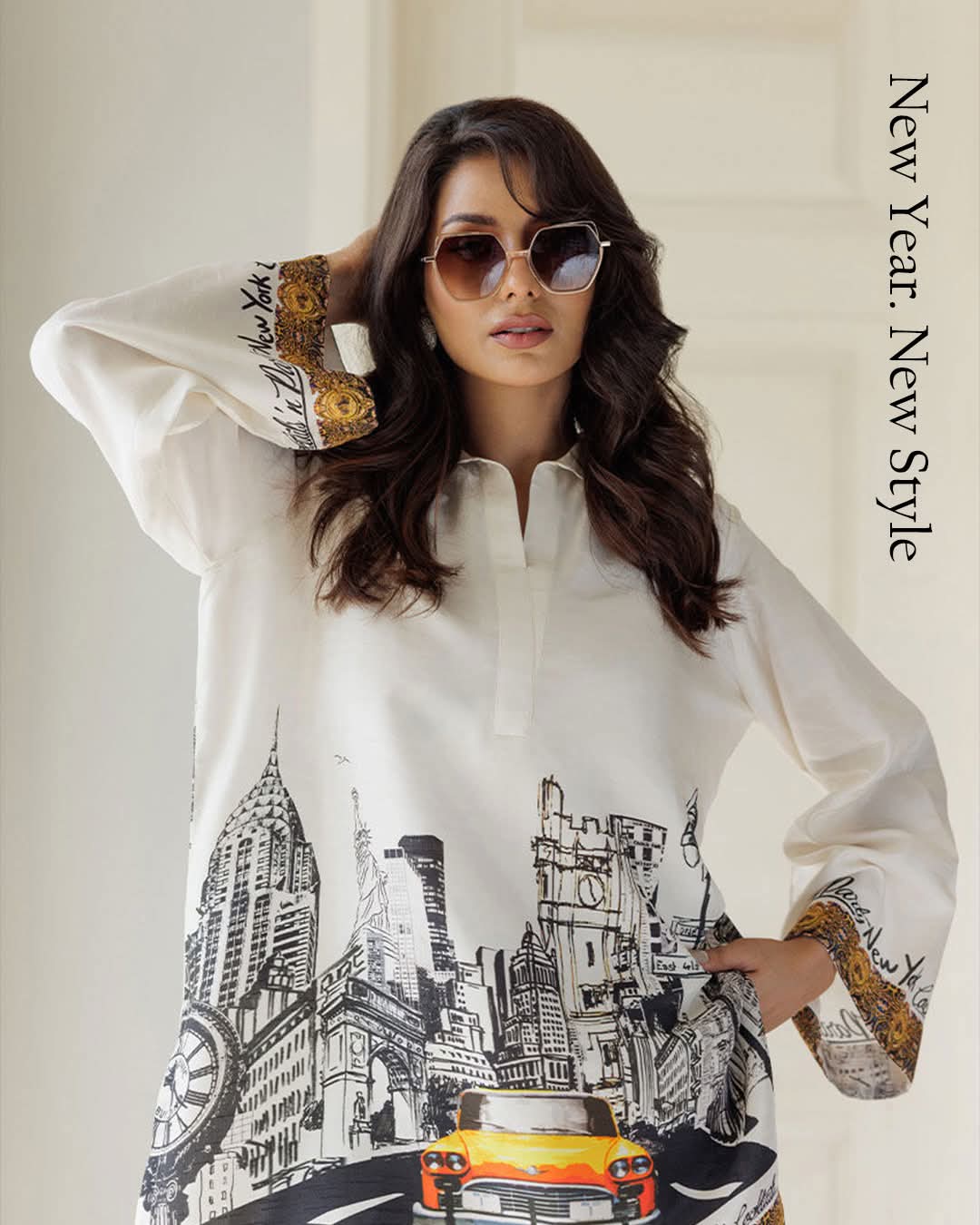 Newyork Printed Stitched 2PC    vol   #7