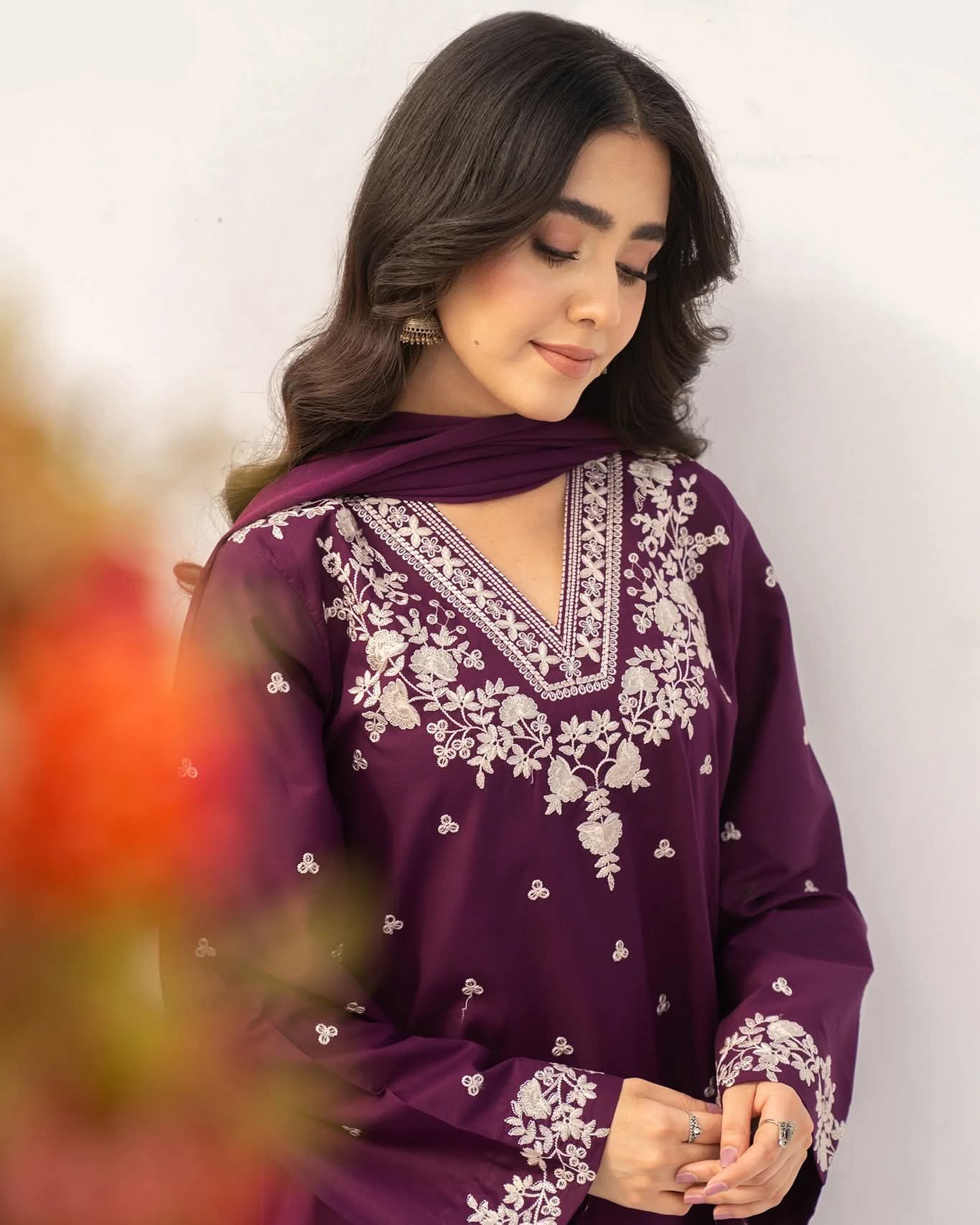 Embroidered areeba 3PCS     vol     #14