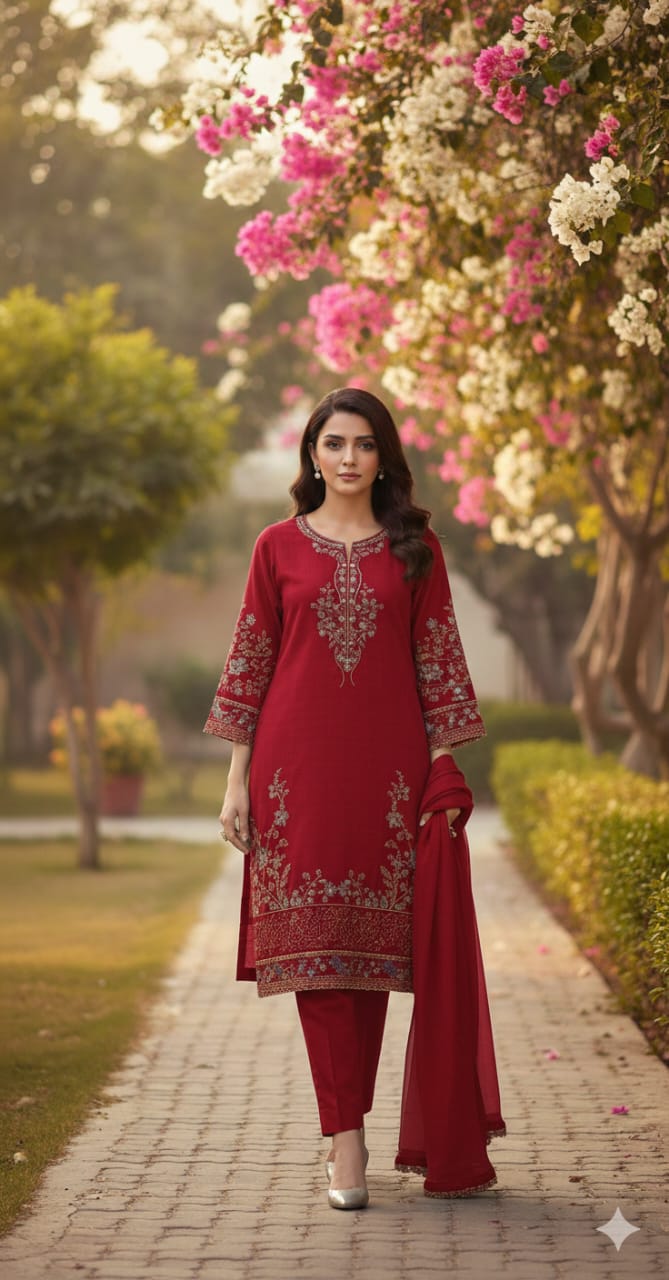 Embroidery shirt Fabric cotton