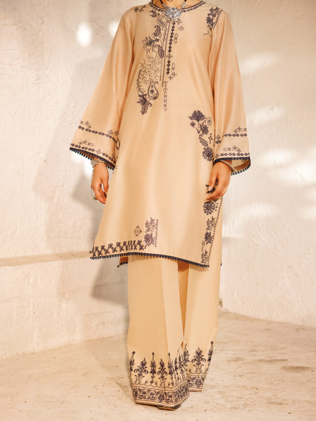 Beige Cambric 2Pc